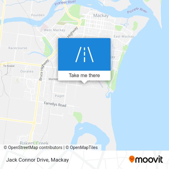 Jack Connor Drive map