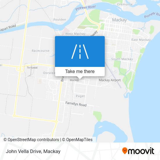 John Vella Drive map
