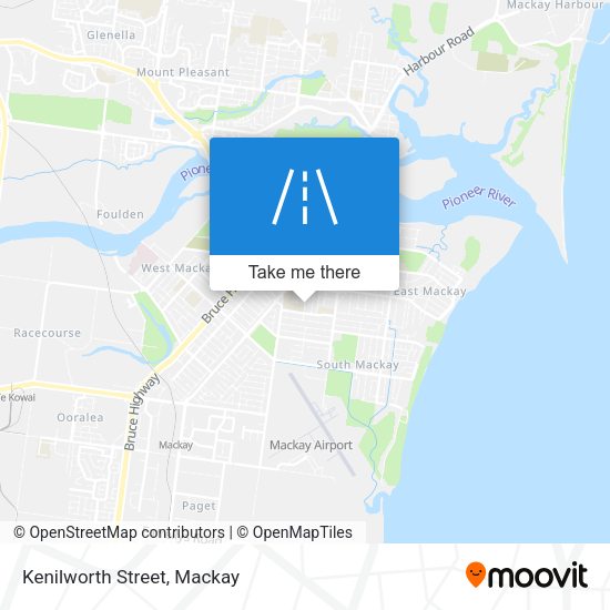 Kenilworth Street map