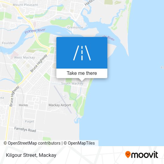 Kilgour Street map