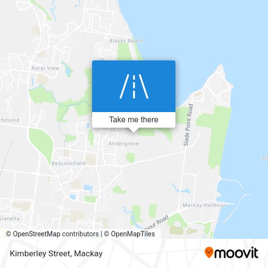 Kimberley Street map