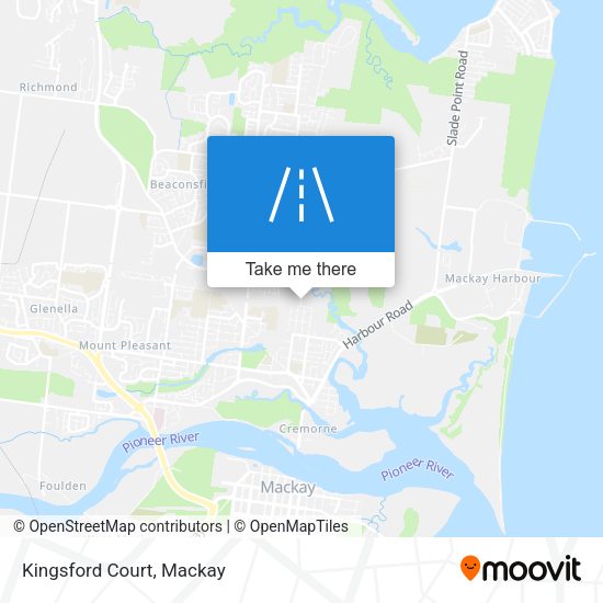 Kingsford Court map
