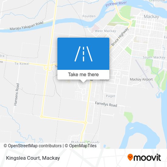Kingslea Court map