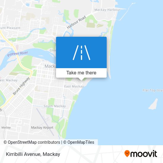 Kirribilli Avenue map