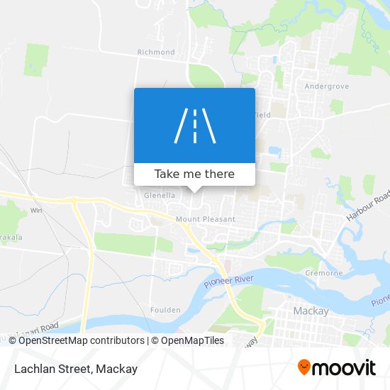 Lachlan Street map