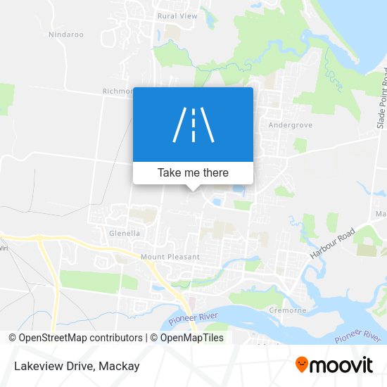 Lakeview Drive map