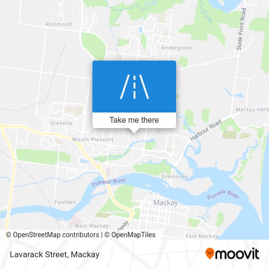 Lavarack Street map