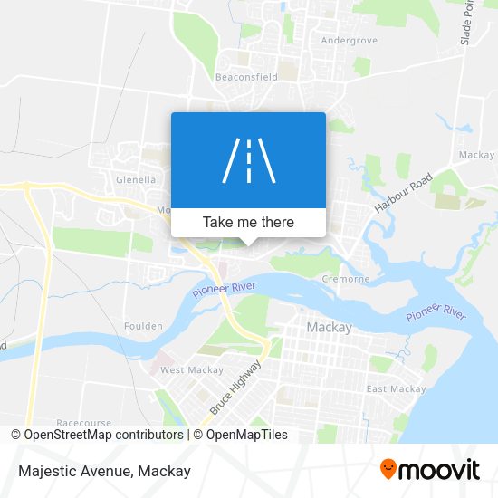 Majestic Avenue map