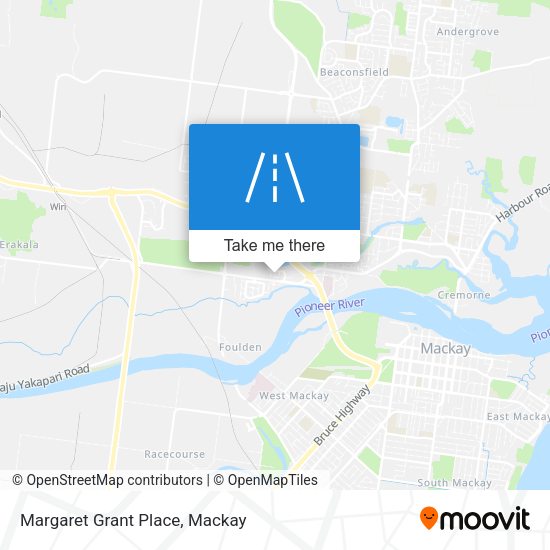 Margaret Grant Place map