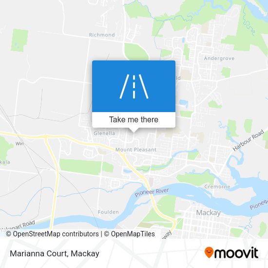 Marianna Court map