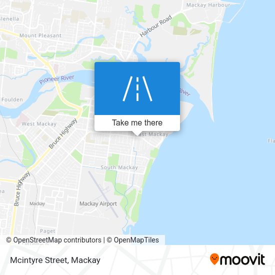 Mcintyre Street map