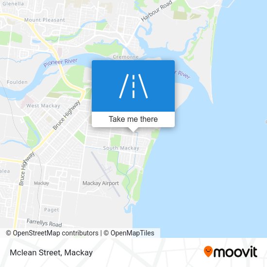 Mclean Street map