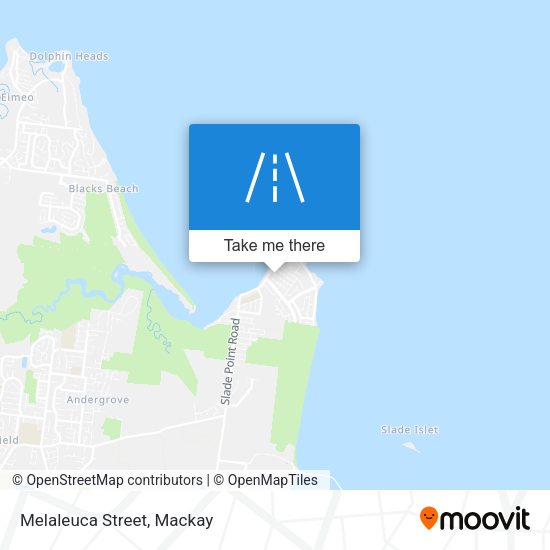 Melaleuca Street map