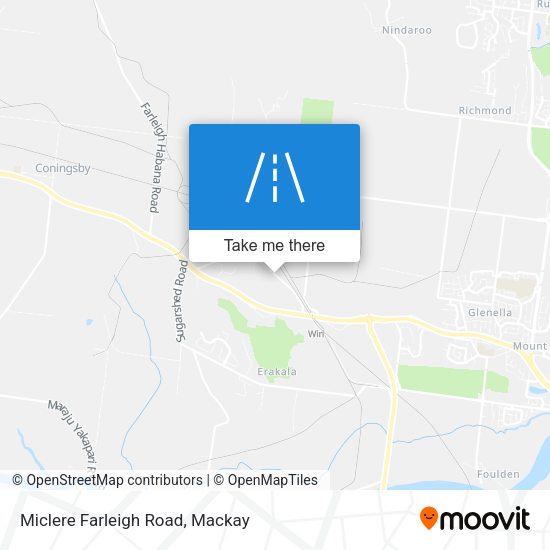Miclere Farleigh Road map
