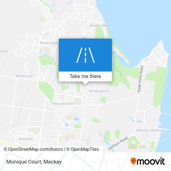 Monique Court map
