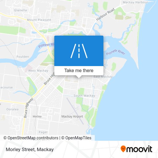 Morley Street map