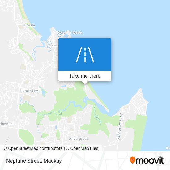 Neptune Street map