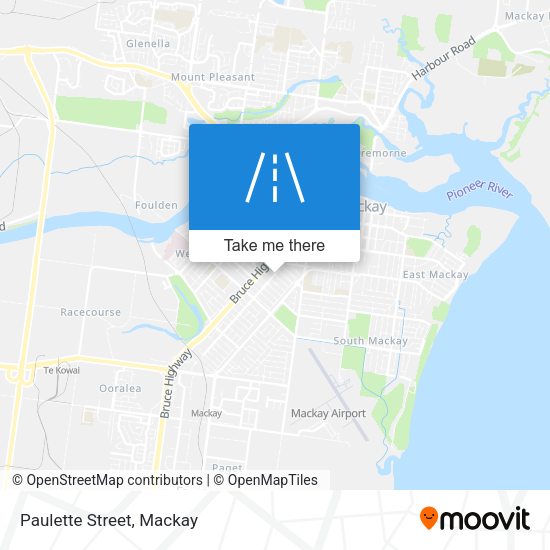 Paulette Street map