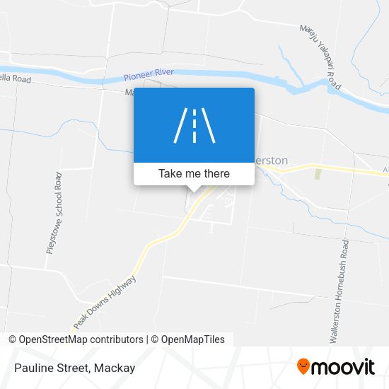 Pauline Street map