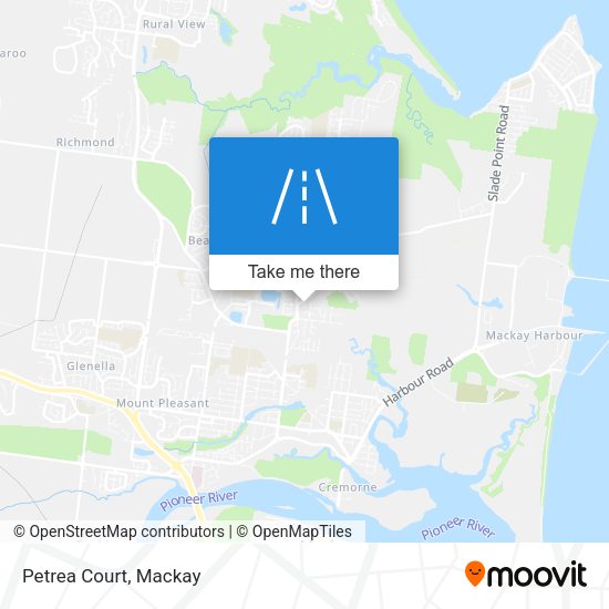 Petrea Court map