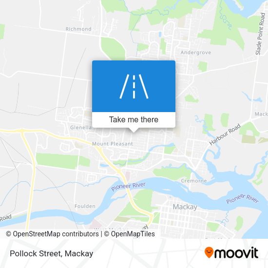Pollock Street map