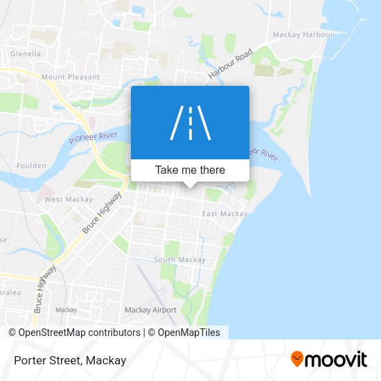 Porter Street map