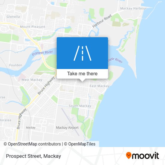 Prospect Street map