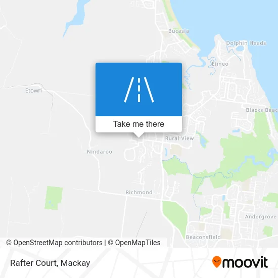 Mapa Rafter Court