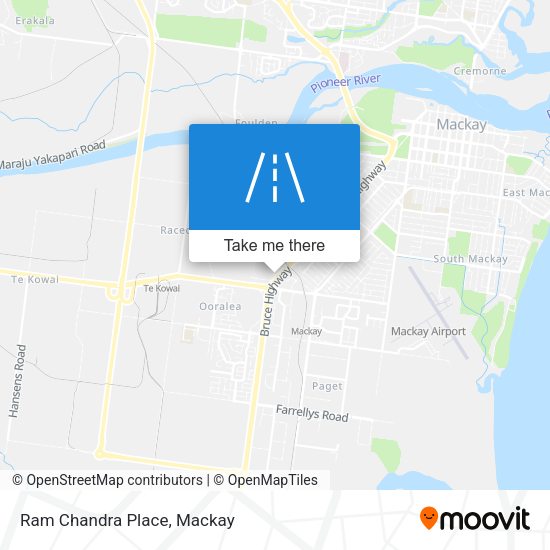 Ram Chandra Place map