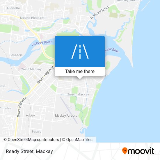 Ready Street map