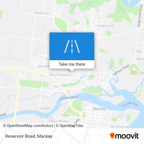 Reservoir Road map