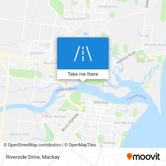 Riverside Drive map