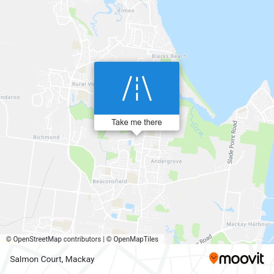 Salmon Court map