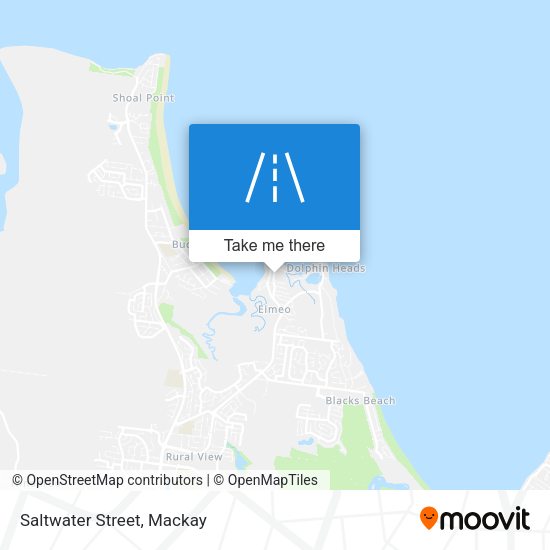 Saltwater Street map