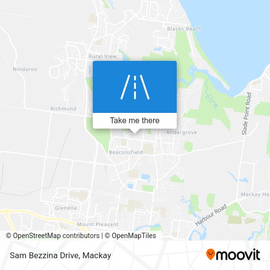Sam Bezzina Drive map