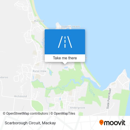 Scarborough Circuit map