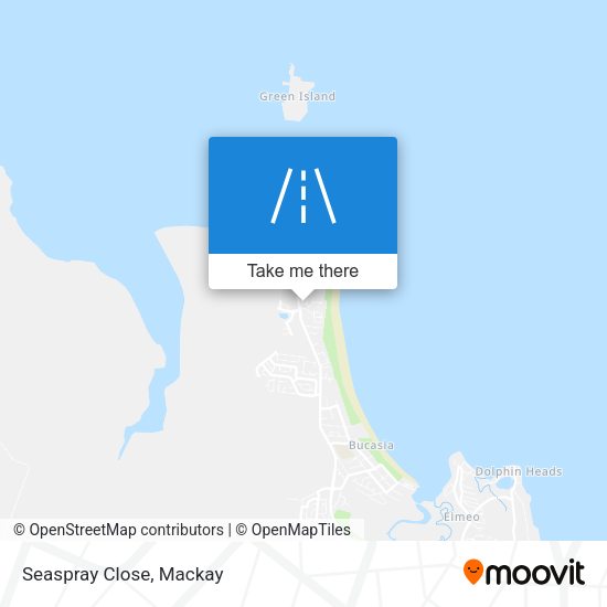 Seaspray Close map