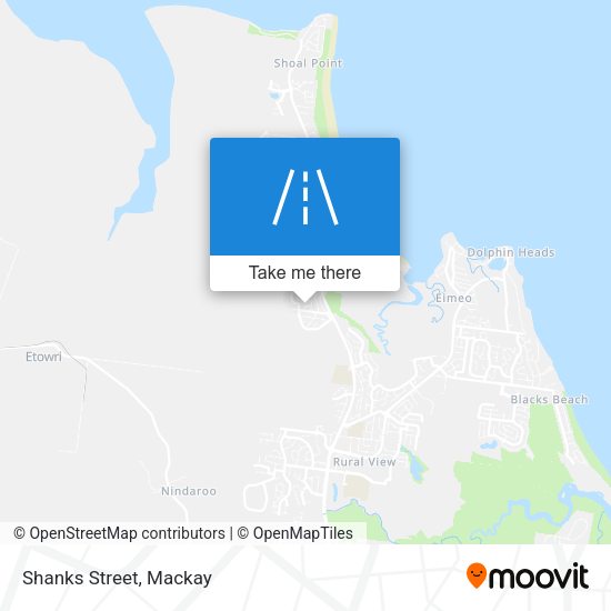 Shanks Street map