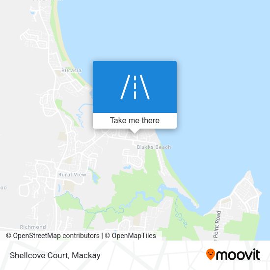 Shellcove Court map