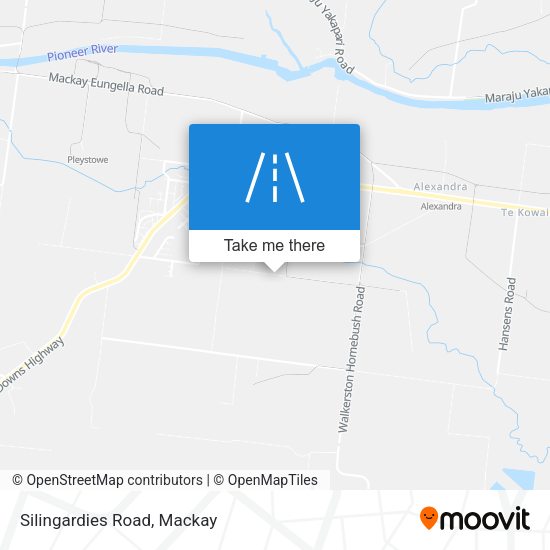 Silingardies Road map