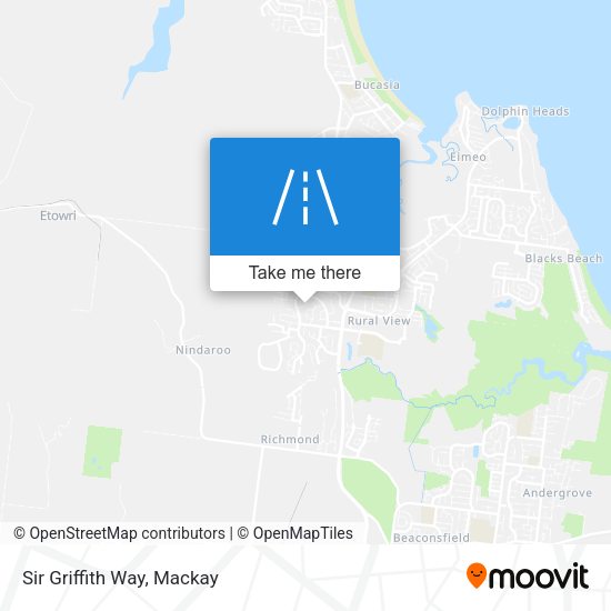 Sir Griffith Way map