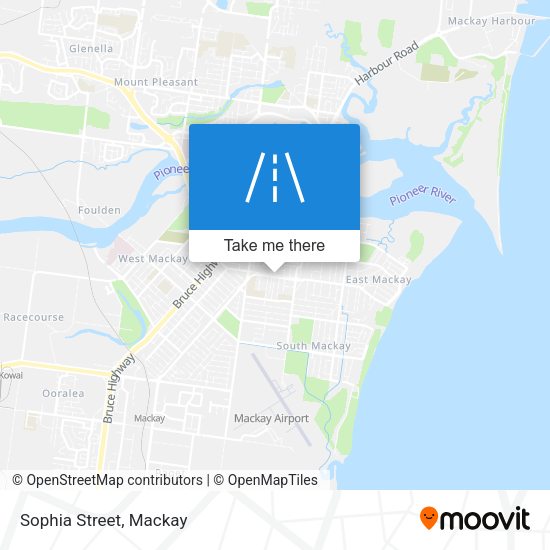 Sophia Street map
