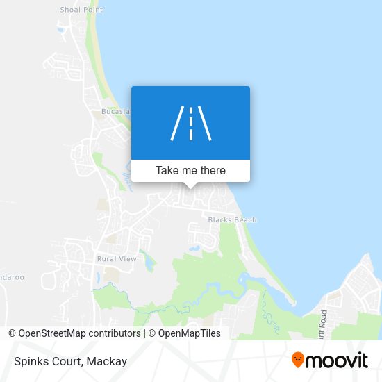 Spinks Court map