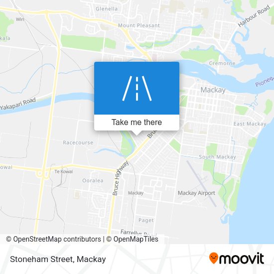 Stoneham Street map