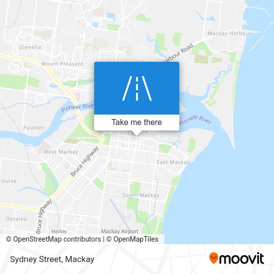 Sydney Street map