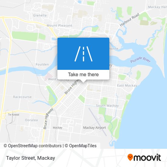 Taylor Street map