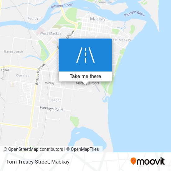 Tom Treacy Street map