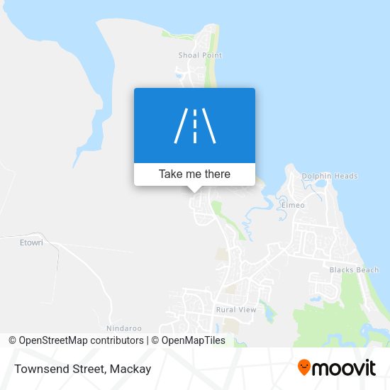 Townsend Street map