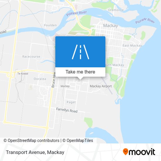 Transport Avenue map