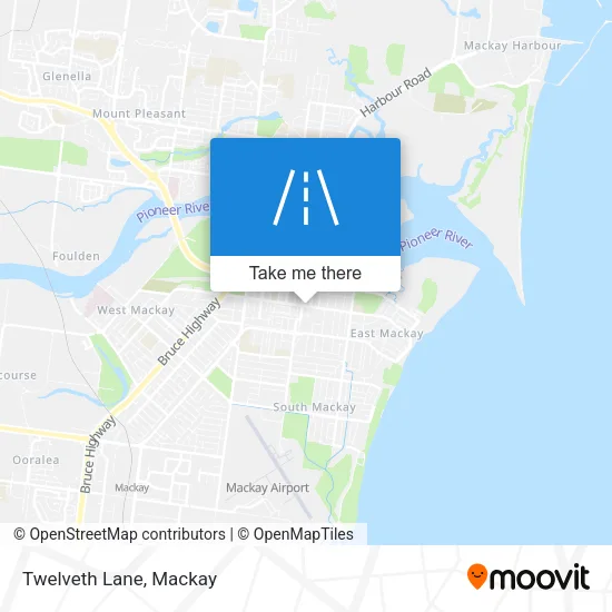 Twelveth Lane map